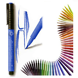 Faber-Castell Pen Brush Pen Brush bunte Faserstifte von Faber-Castell mit
Pinselspitze