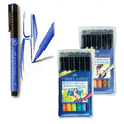 Faber-Castell Manga Sets Manga Stifte mit Pinselspitze von Faber-Castell in vielen
Farben