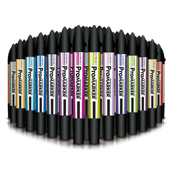 Promarker sets Promarker von Letraset Faserstifte und Marker in bunten Sets