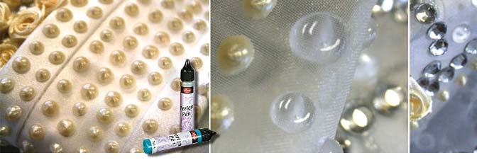 VIVA Decor Perlen-Pen Textil Perlenpen von Viva-Decor zur Gestaltung von Perlen auf Textilien