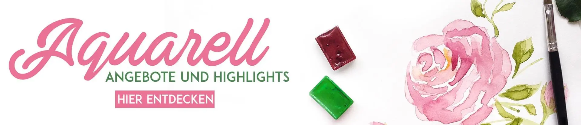 Entdecke alle Angebote und Highlights zur Aquarellmalerei