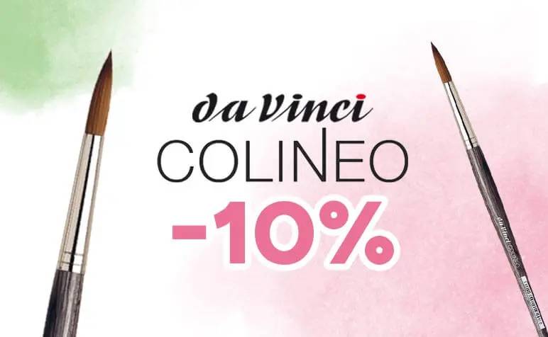 Spare -10% auf da Vinci Colineo Pinsel