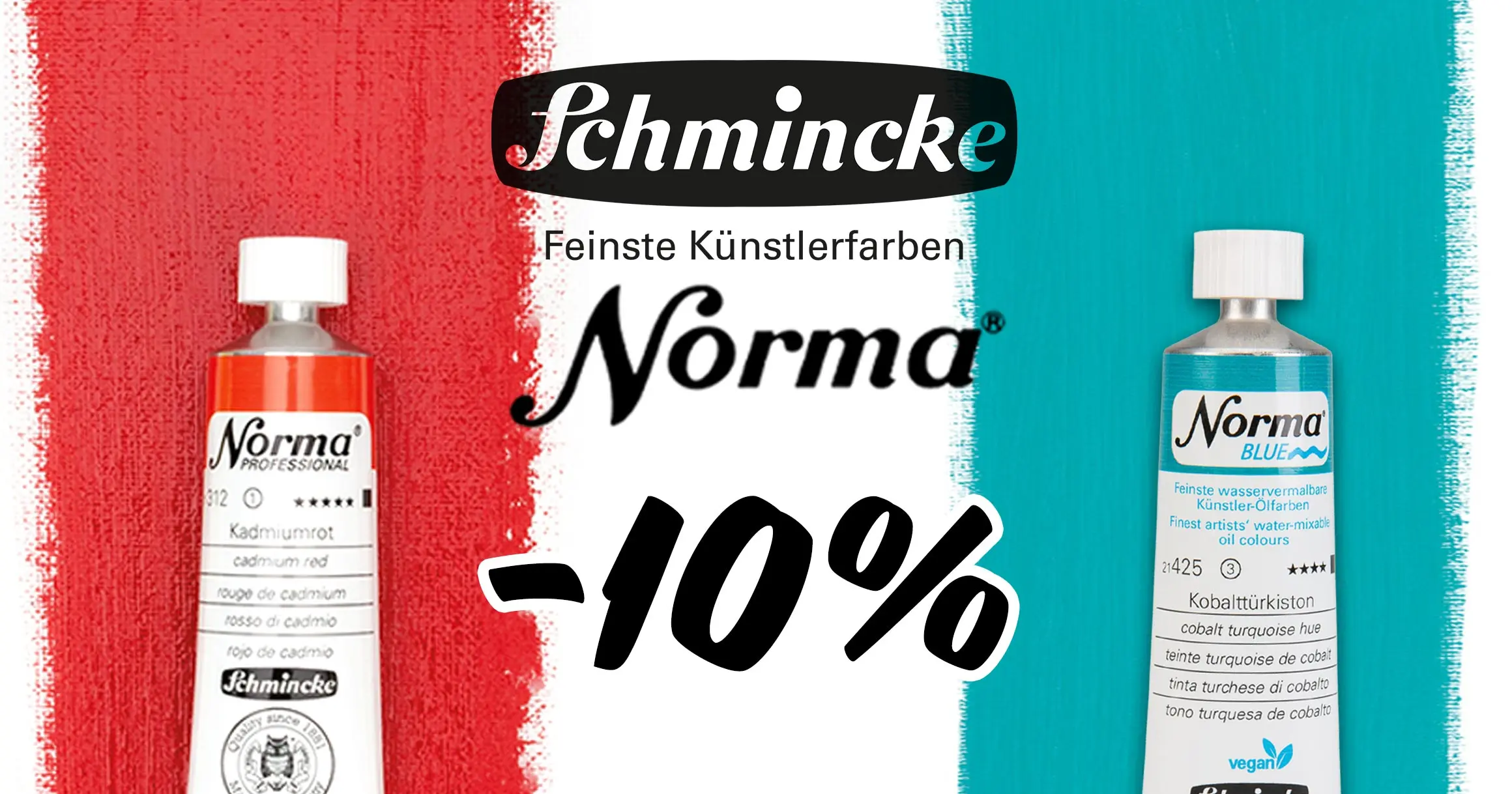 -10% sparen auf Schmincke Norma & Norma blue