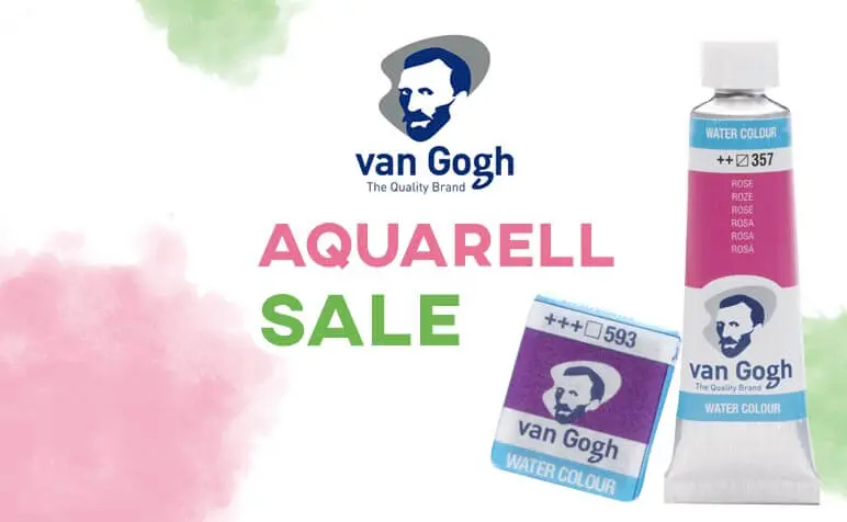 Talens van Gogh Aquarellfarben jetzt im SALE 