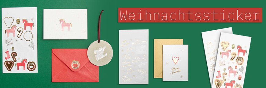 Weihnachtssticker kaufen