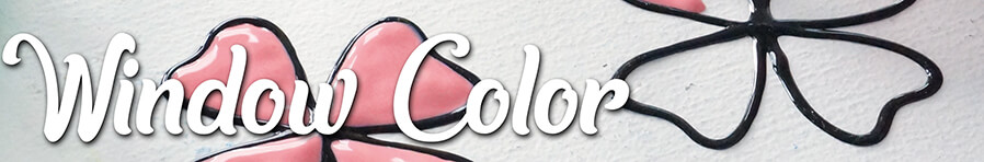 bastelbedarf basteln mit farben windowcolor ban