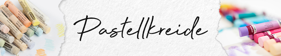 pastell und kreide banner