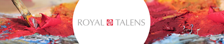 royal talens shop im kunstpark banner