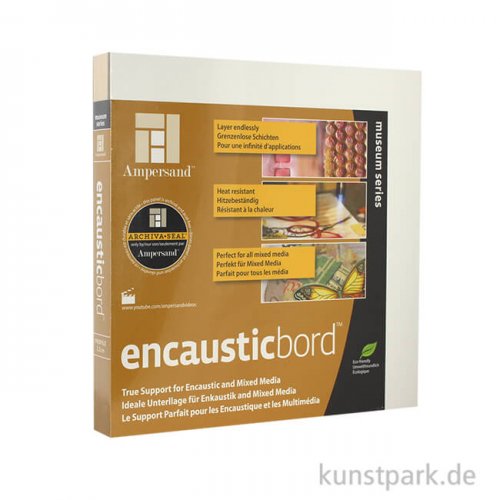 Ampersand EncausticBord - 22 mm 30 x 30 cm