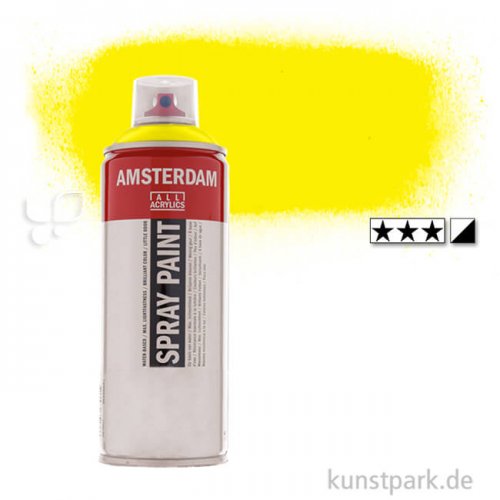 Talens AMSTERDAM Spray Paint 400 ml Einzelfarbe | 275 Primärgelb