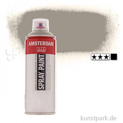 Talens AMSTERDAM Spray Paint 400 ml Einzelfarbe | 729 Warmgrau dunkel