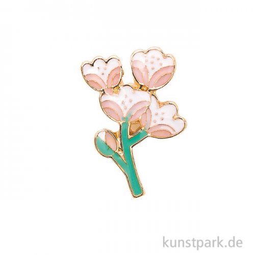 Ansteck-Pin - Kirschblüte