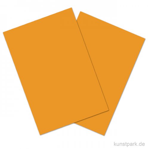 Tonkarton COLORS, 20 Blatt, 180g, DIN A4 DIN A4 | Mandarin