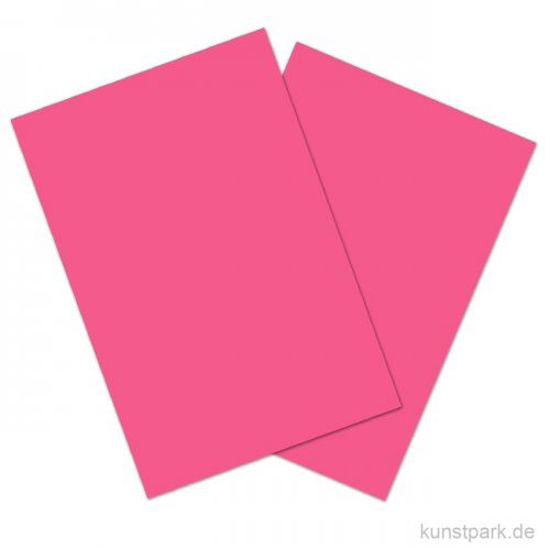 Tonkarton COLORS, 20 Blatt, 180g, DIN A4 DIN A4 | Pink