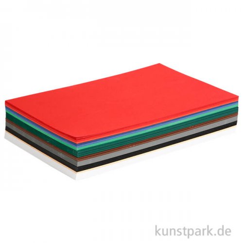 Bastelkarton COLORTIME - Weihnachten, 180g, sortiert DIN A4 - 30 Blatt