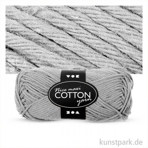 Baumwolle Maxi - 50 g 80 - 85 m | Grau