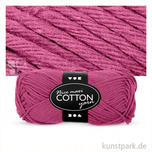 Baumwolle Maxi - 50 g 80 - 85 m | Violett