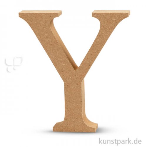 Großbuchstaben aus Holz, 13 cm 2 cm | Y