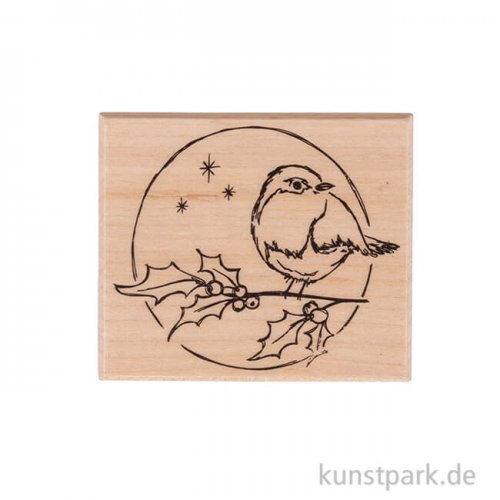 Butterer Stempel - Robin Vögelchen, 6 x 7 cm