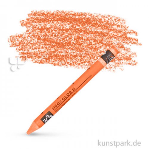 Caran d'Ache NEOCOLOR II - Einzelfarbe Einzelpastell | 050 Rotorange