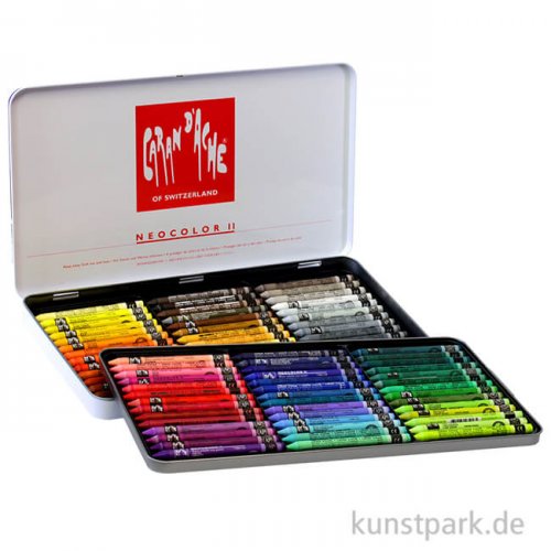 Caran d'Ache NEOCOLOR II - 84 Wachspastelle im Set