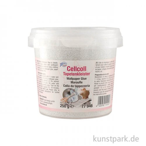 Cellcoll-Tapetenkleister, Pulvercellulose zum Anrühren 250 g
