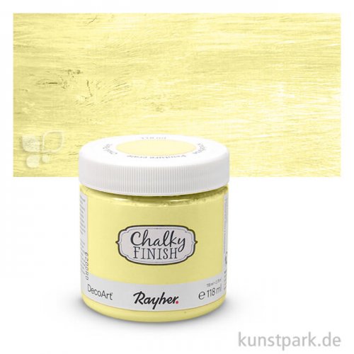 Chalky Finish, Kreidefarbe auf Wasserbasis, 118 ml Einzelfarbe | Vanille