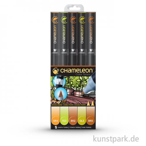 Chameleon Pen Set - 5 Earth Tones