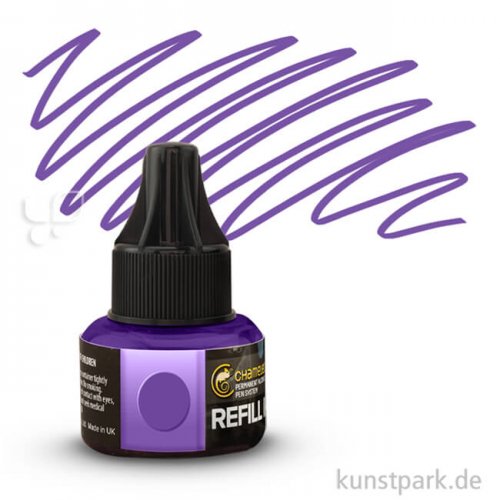 Chameleon Pen - Refill Ink, 25 ml Nachfüllfarbe | V04 Deep Violet