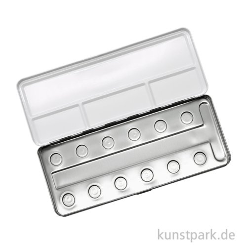 COLIRO Leerkasten aus Metall für 12 Farben, Schwarz