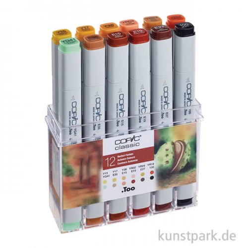COPIC Marker Set 12er - Herbstfarben