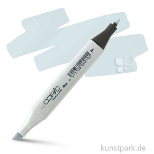 COPIC Marker Einzelfarben Stift | B01 Mint Blue
