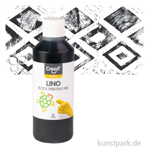 Creall LINO Linoldruckfarbe 500 ml | 09 Schwarz