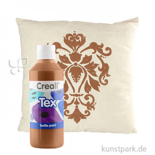 Creall TEX Stoffmalfarbe 250 ml | Braun