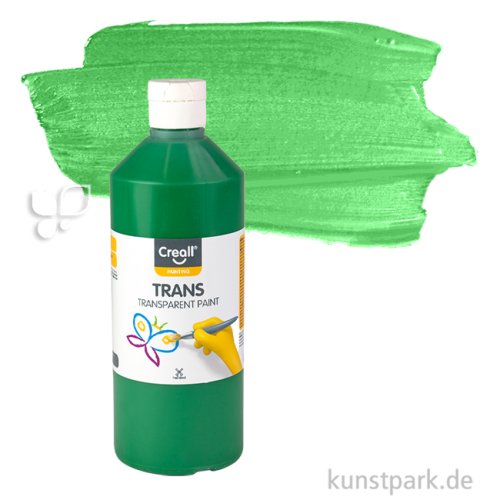 Creall TRANS Gouachefarben 500 ml Grün