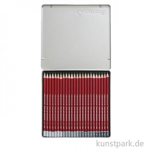 Cretacolor CLEOS Fine Art Graphit - 24er Set im Metalletui