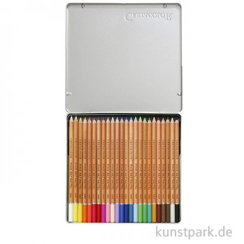 Cretacolor Fine Art Pastel - 24er Pastell-Set im Metalletui