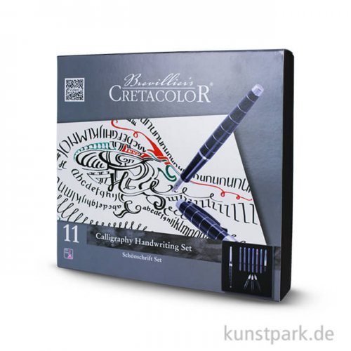 Cretacolor Calligraphy Handwriting Set, 11-teilig mit Anleitung