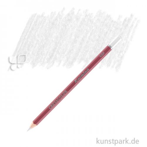 Cretacolor KARMINA - wasserfeste Künstlerstifte Einzelfarbe | 101 Weiß