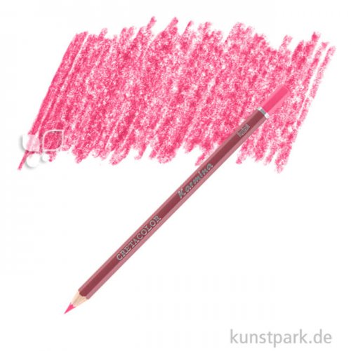 Cretacolor KARMINA - wasserfeste Künstlerstifte Einzelfarbe | 116 Karminrot