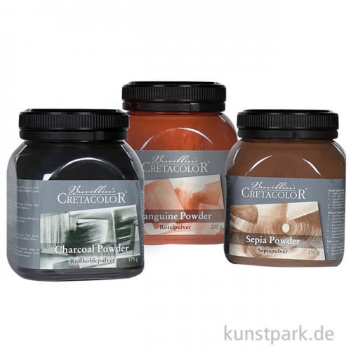 Cretacolor Künstler Pulver in Kunststoffdose