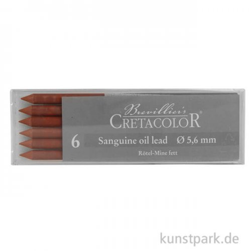 Cretacolor 5,6 mm Mine - Rötel fett