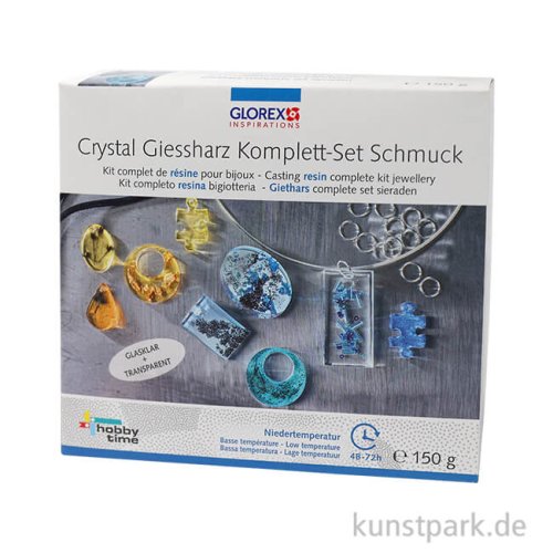 Crystal Gießharz Starter Set - Resin Schmuck