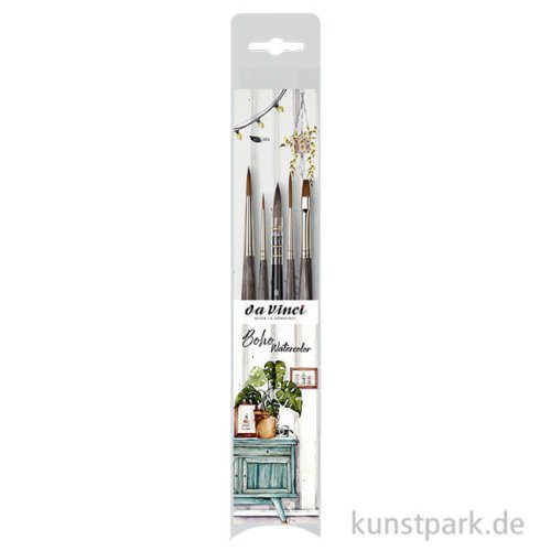 da Vinci Aquarellpinsel Set - Boho Watercolor, Frau von Bommel Edition