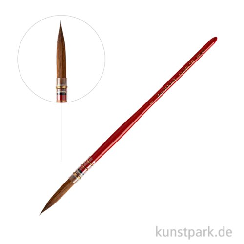 da Vinci COLINEO RED Aquarellpinsel, lange Spitze, traditionell, Gr. 1