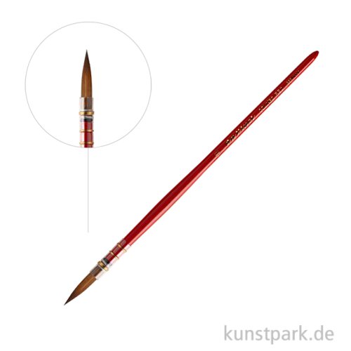 da Vinci COLINEO RED Verwaschpinsel, traditionell gebunden, Größe 0