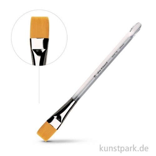 da Vinci Serie 18 - NOVA Grundierpinsel flach mit Plexistiel