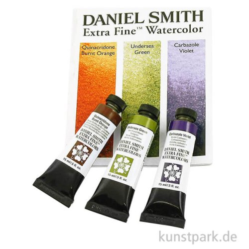Daniel Smith Extra Fine Watercolor - Secondary Colours Set, 3 x 15 ml
