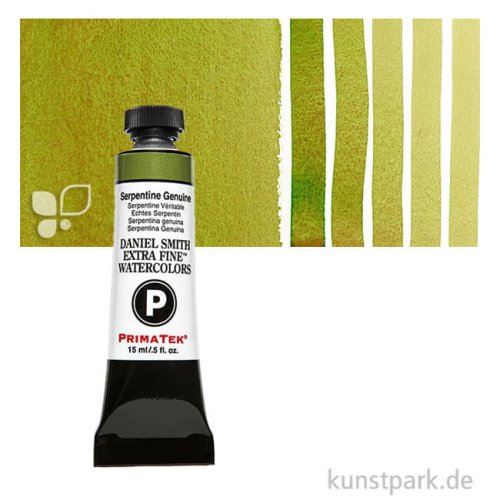Daniel Smith PrimaTek Watercolor - Mineral Pigmente, 15 ml Tube | Serpentine Genuine