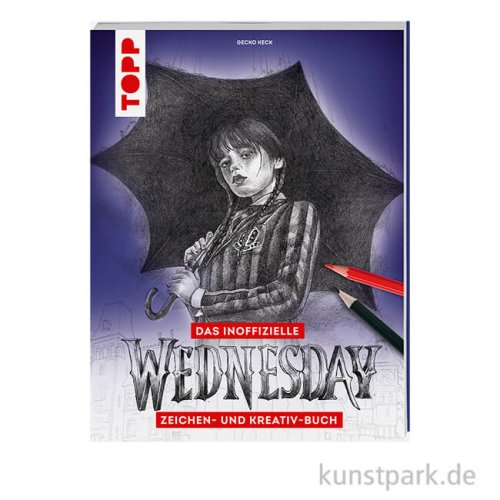 Das inoffizielle Wednesday Zeichnen- und Kreativ-Buch, Topp Verlag